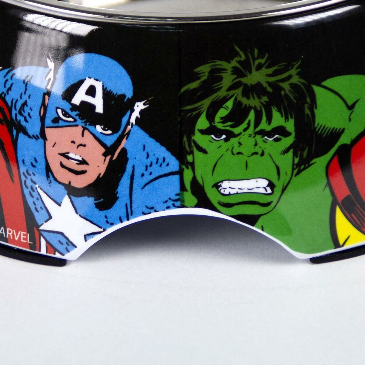 Karmnik dla psów Marvel Melamina 410 ml Czerwony Metal
